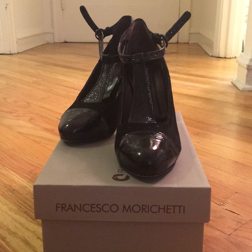 Black Mary-Jane Heels